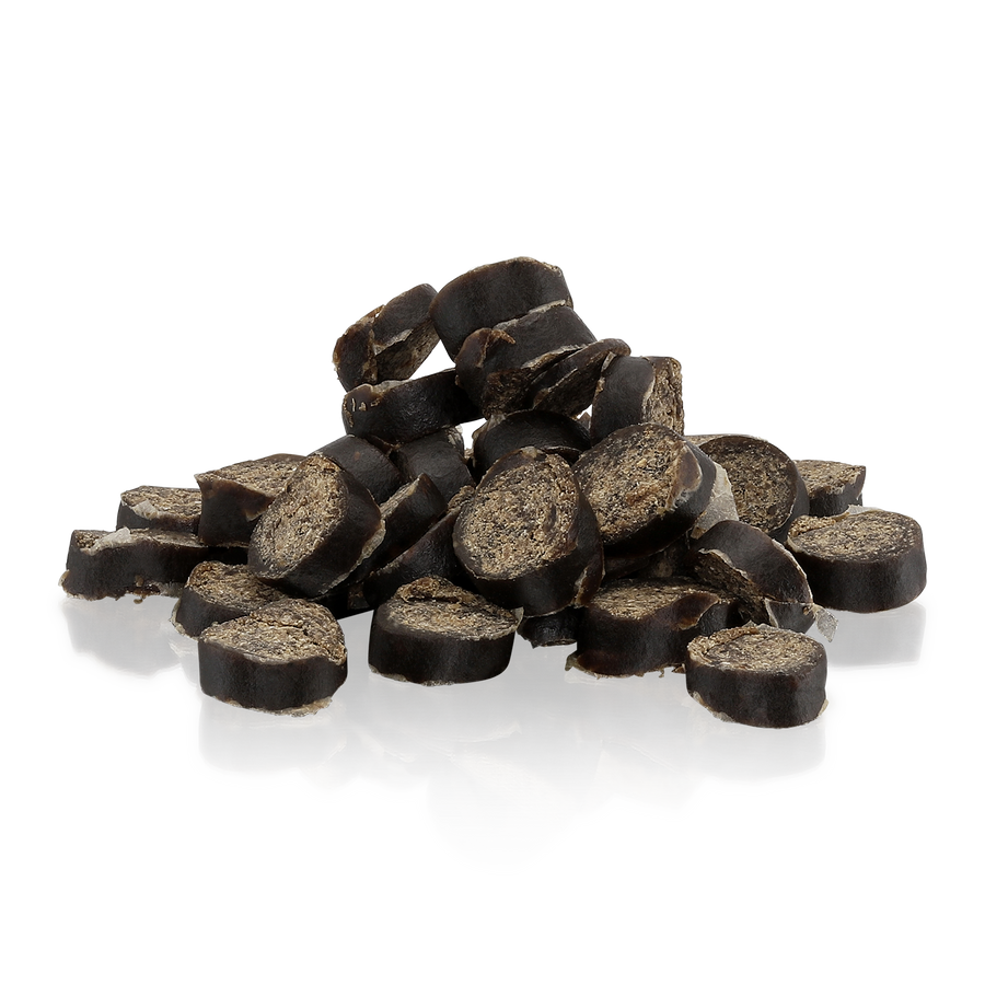 Essential 'FINEST SLICED LAMB & BLACKBERRY' DOG TREATS — Grain-Free Dog Treat Ireland | Essentialfoods.ie