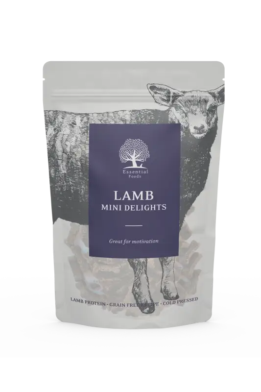 ESSENTIAL LAMB MINI DELIGHTS 100G - TREATS