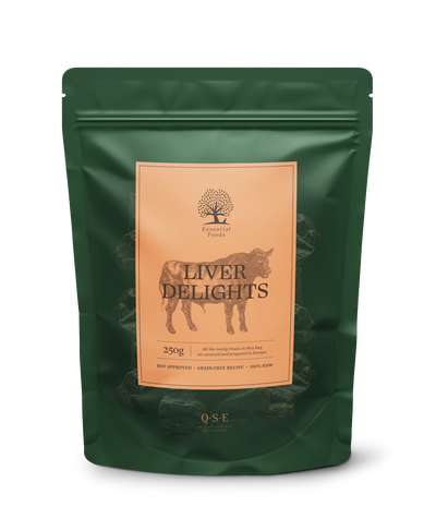 ESSENTIAL 'LIVER DELIGHTS' 250G DOG TREAT