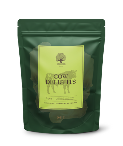 ESSENTIAL 'COW DELIGHTS 2PCS' DOG TREAT