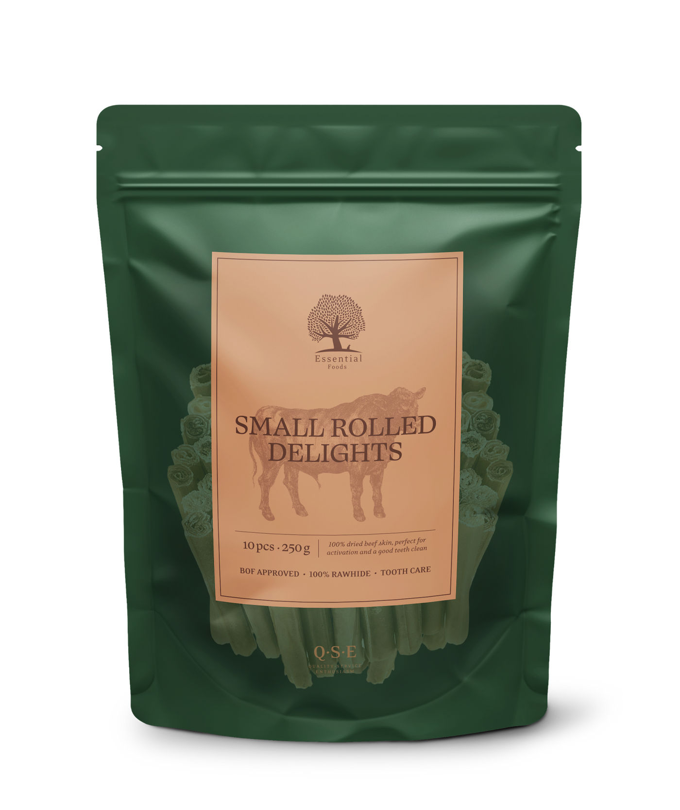 ESSENTIAL SMALL ROLLED DELIGHTS 10PCS DOG TREAT