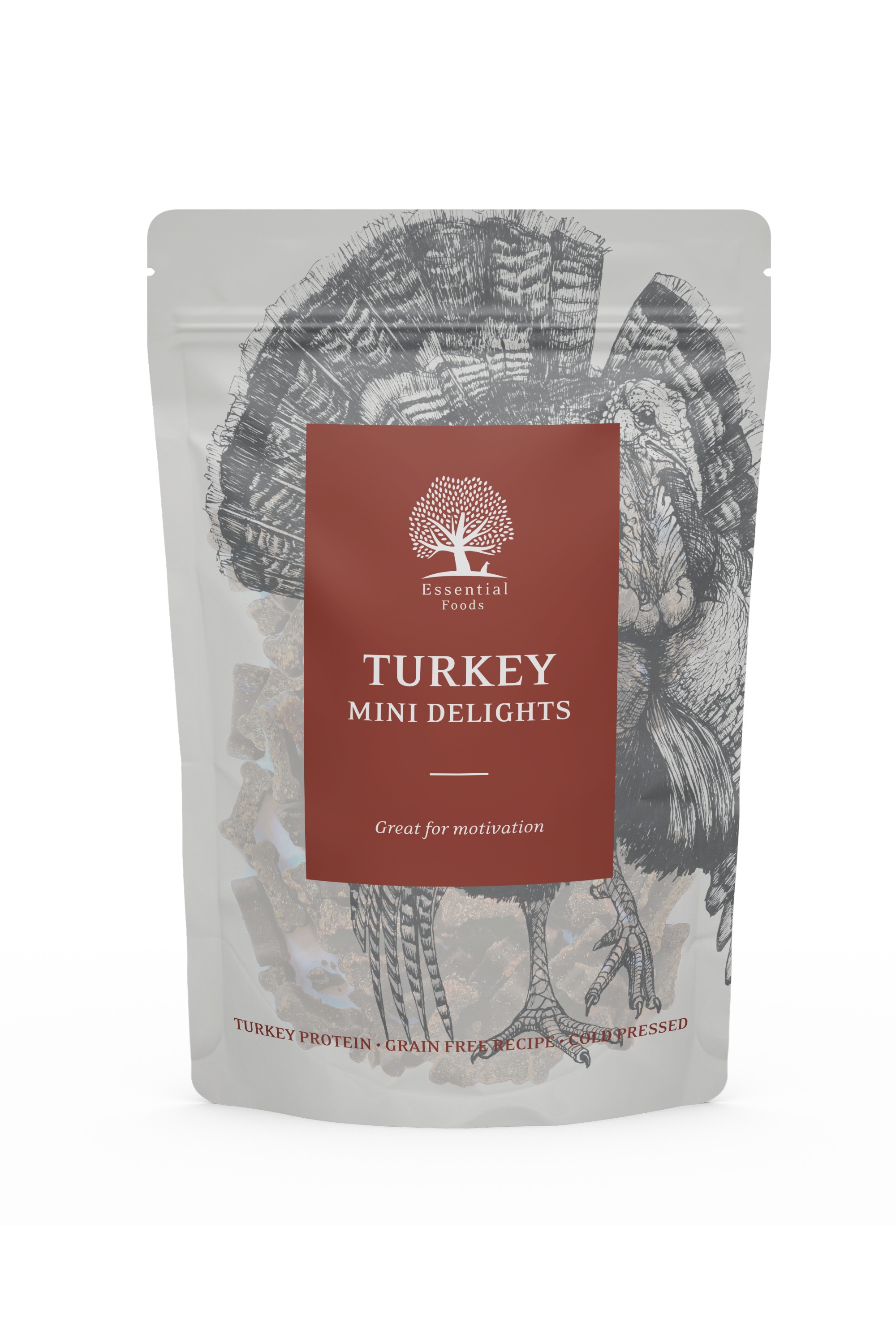 ESSENTIAL TURKEY MINI DELIGHTS 100G