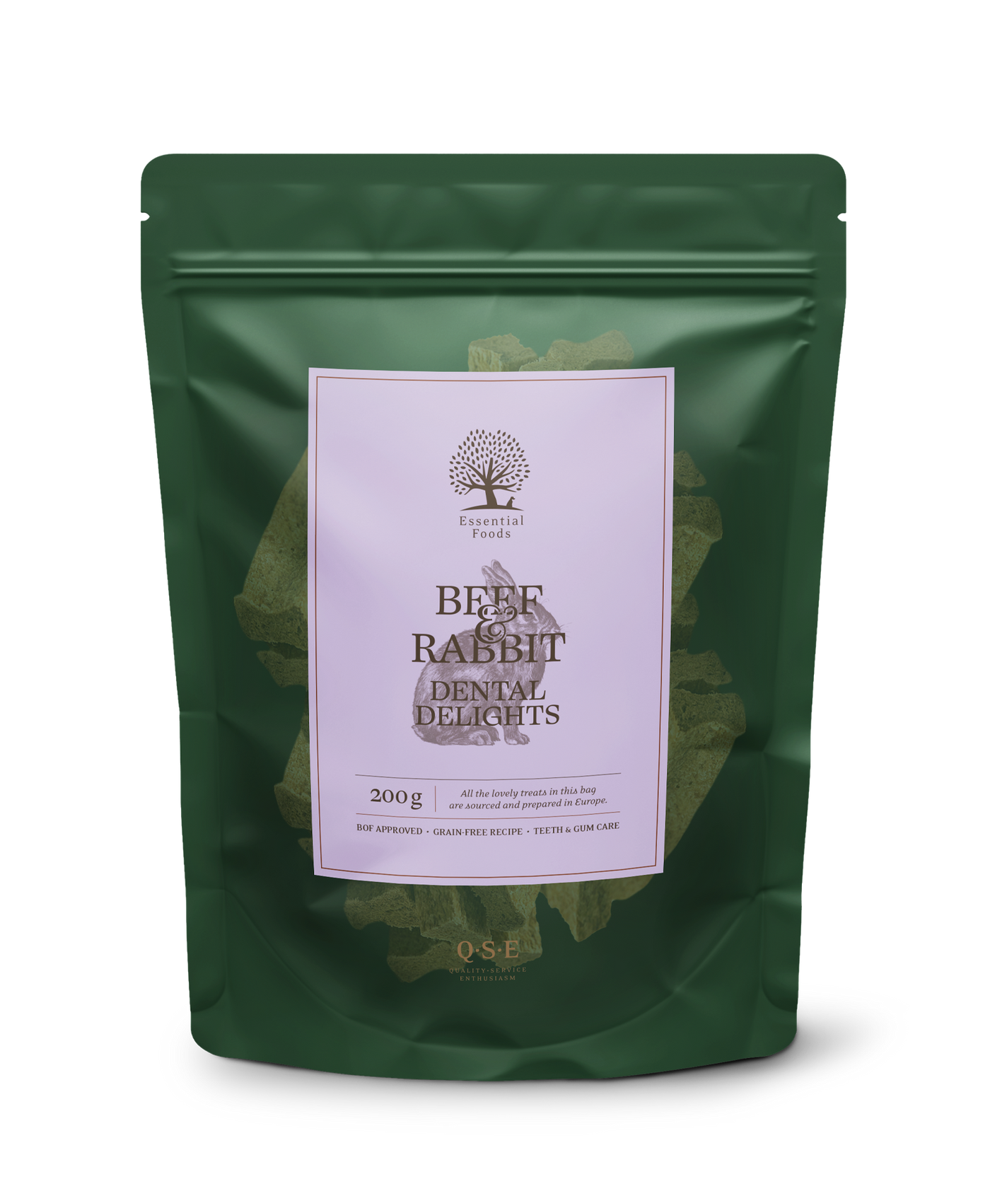 GRAIN-FREE BEEF & RABBIT DENTAL DELIGHTS