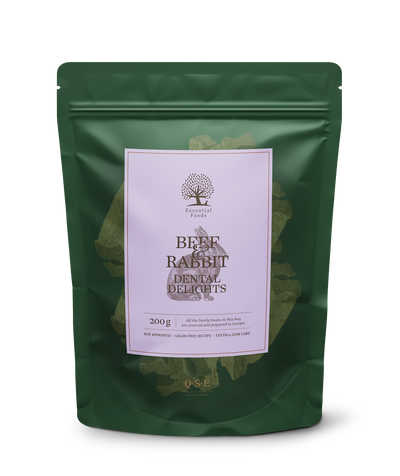 GRAIN-FREE BEEF & RABBIT DENTAL DELIGHTS