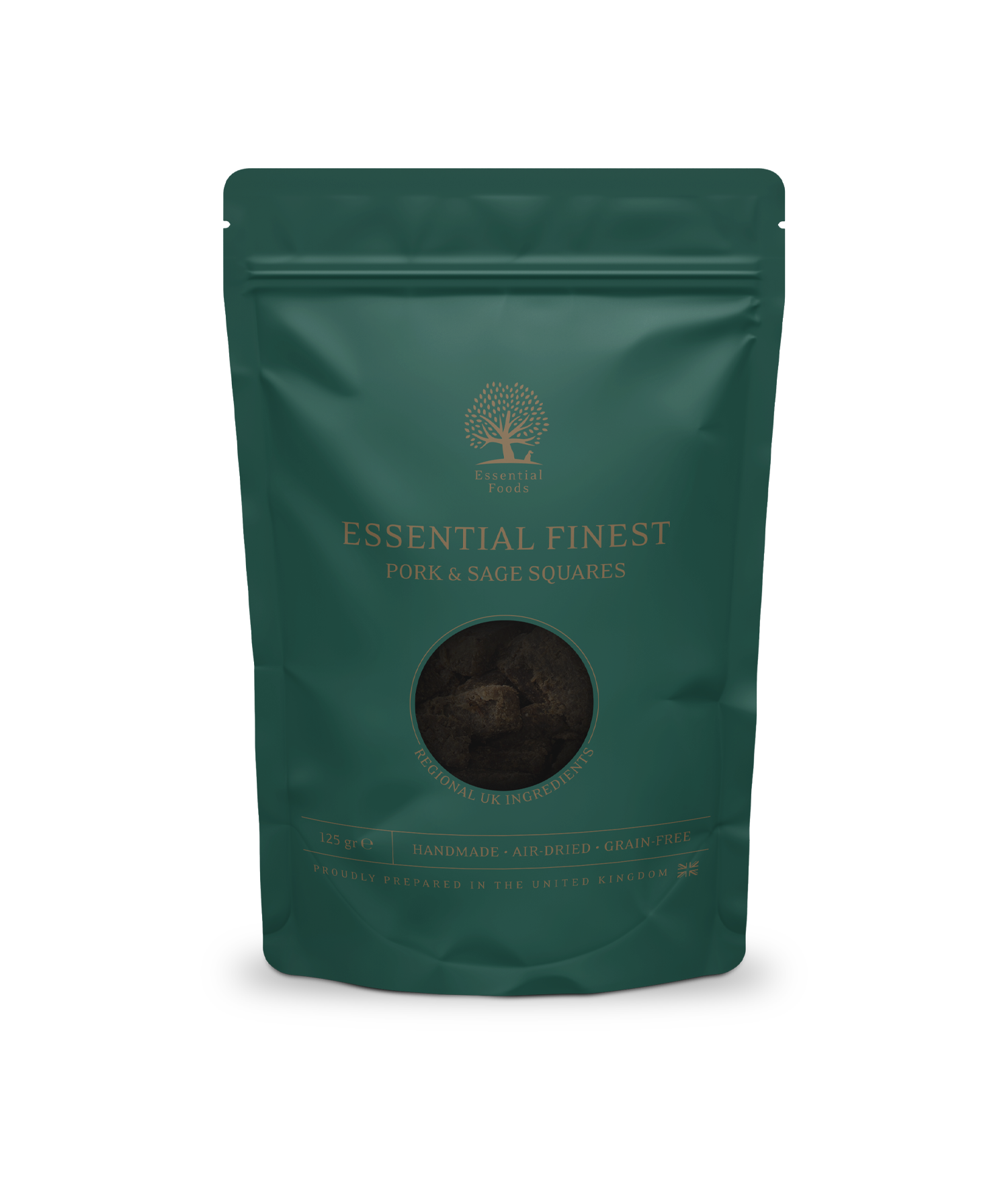 ESSENTIAL 'FINEST PORK & SAGE SQUARES' DOG TREATS