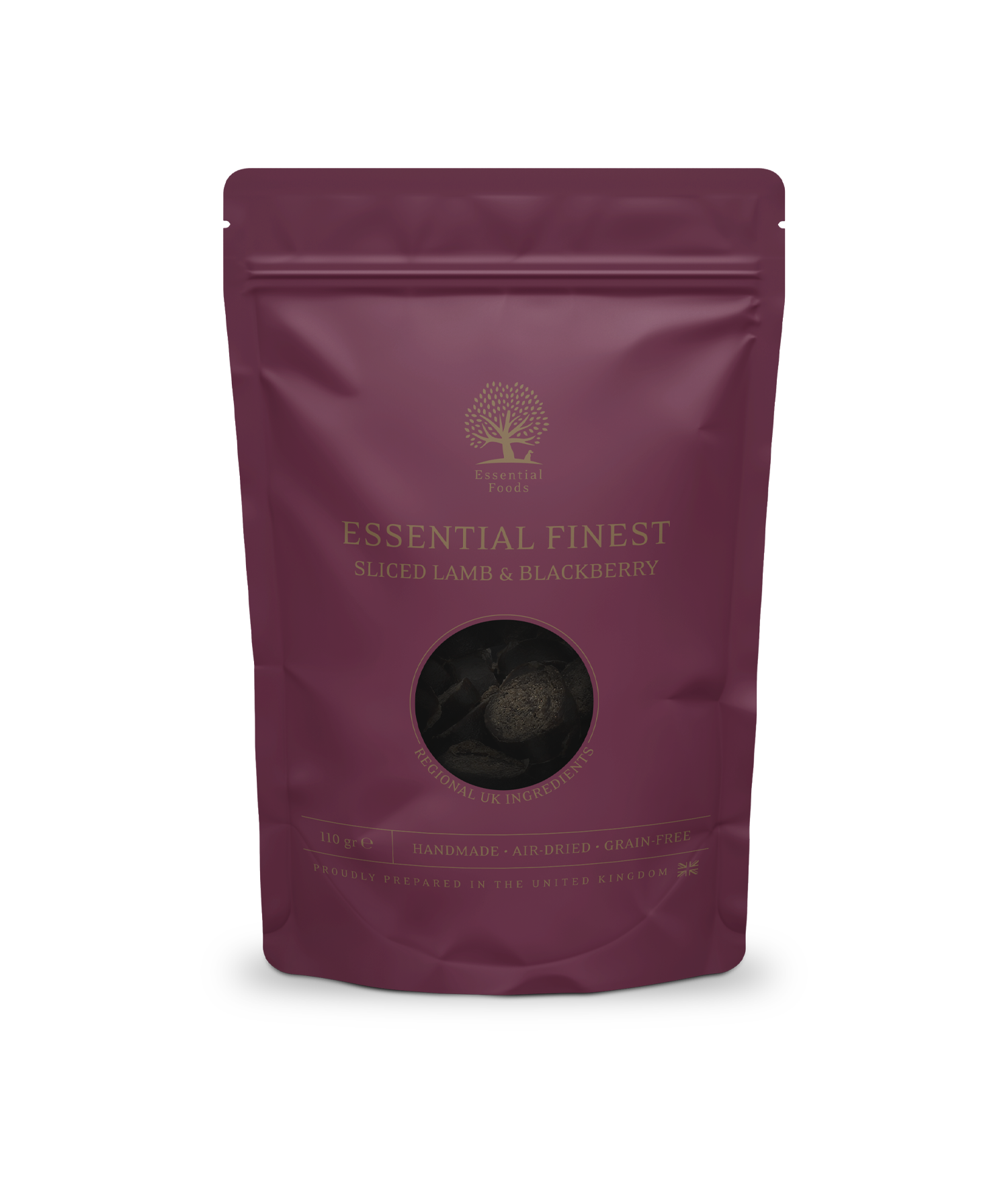 ESSENTIAL 'FINEST SLICED LAMB & BLACKBERRY' DOG TREATS