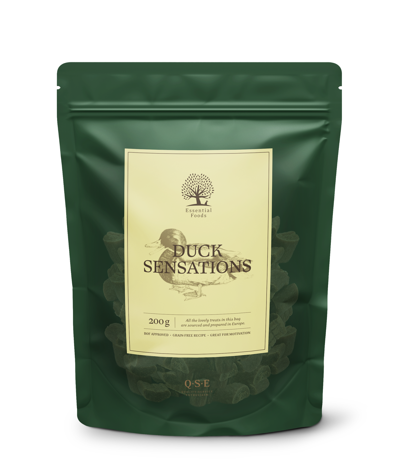 ESSENTIAL 'DUCK SENSATIONS' DOG TREATS