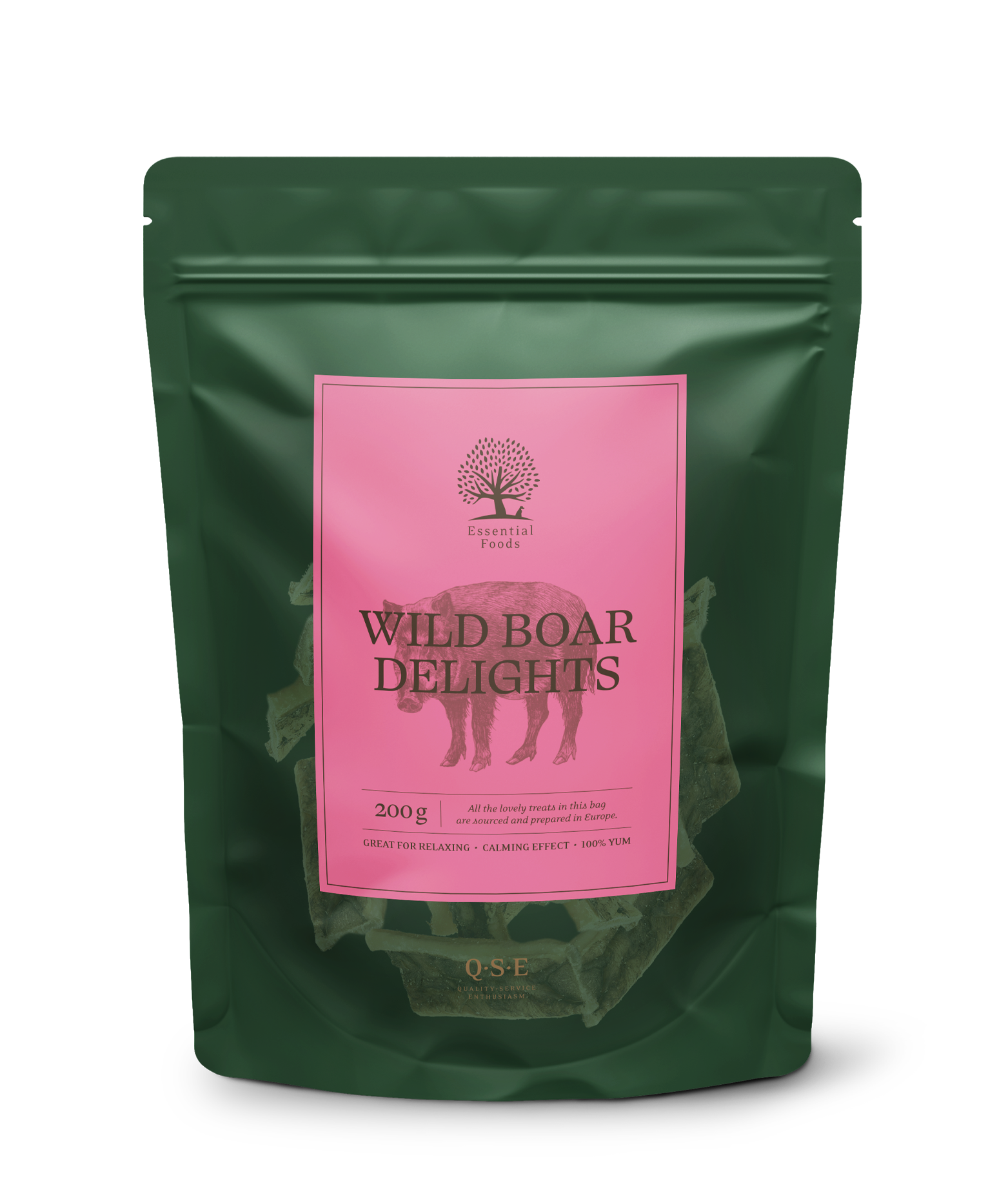 ESSENTIAL 'WILD BOAR DELIGHTS' DOG TREATS