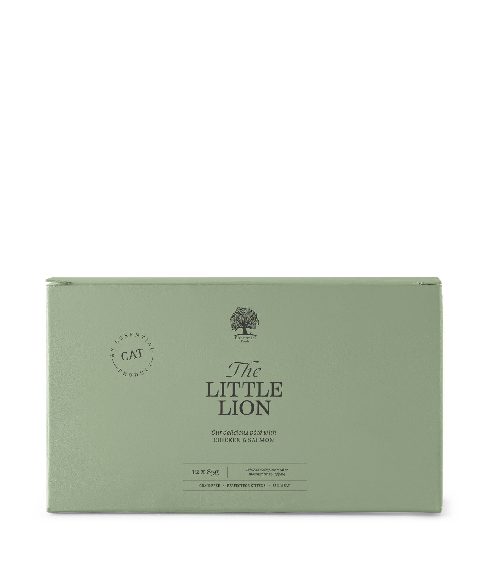 ESSENTIAL THE LITTLE LION 12X85G WET CAT FOOD - Essentialfoods.ie