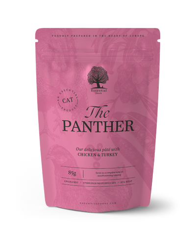 ESSENTIAL THE PANTHER 12X85G WET CAT FOOD