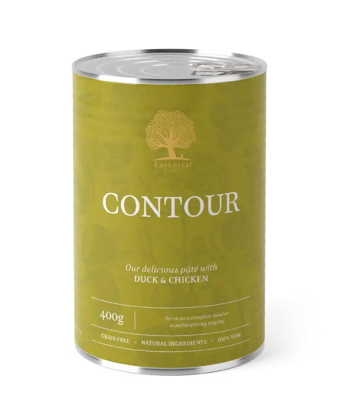 ESSENTIAL CONTOUR PÂTÉ 400G - Dog food
