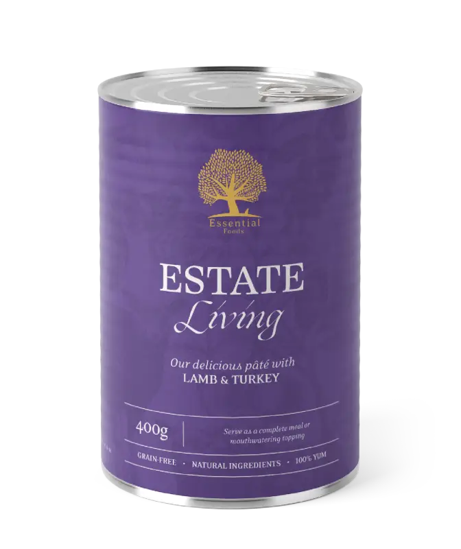 ESSENTIAL ESTATE LIVING PÂTÉ 400G - Dog food