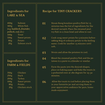 ESSENTIAL FARM & FIELDS TINY CRACKERS 100G - TREATS
