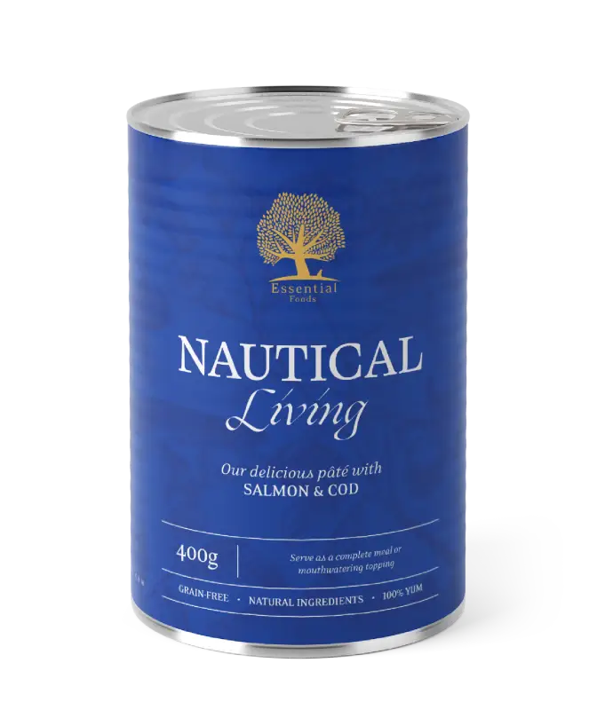 ESSENTIAL NAUTICAL LIVING PÂTÉ 400G - Dog food