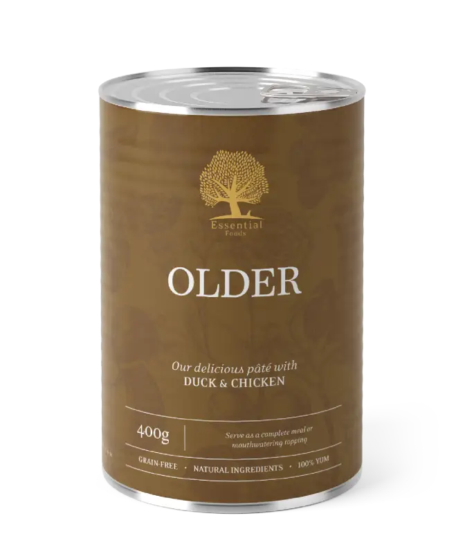 ESSENTIAL OLDER PÂTÉ 400G - Dog food