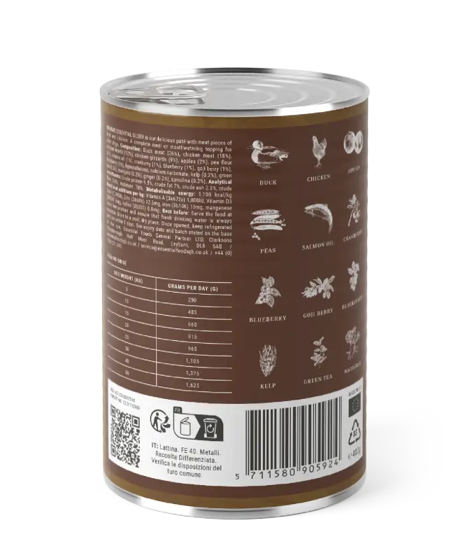ESSENTIAL OLDER PÂTÉ 400G - Dog food