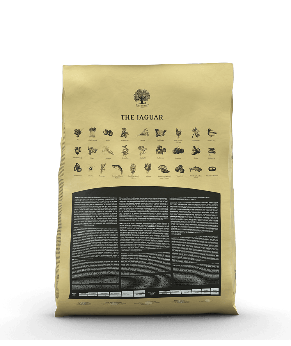 ESSENTIAL 'THE JAGUAR' 12KG CAT FOOD